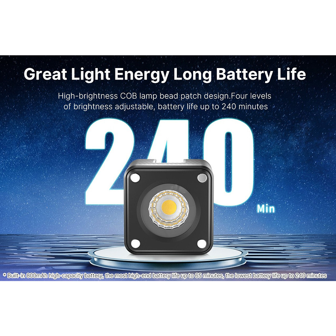 Ulanzi L2 Lámpara Leds Contra Agua Con Accesorios 14