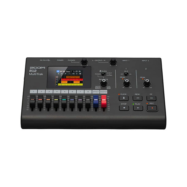 Zoom R12 Grabadora Multipistas y Controlador, 2 Entradas / 8 Pistas 1