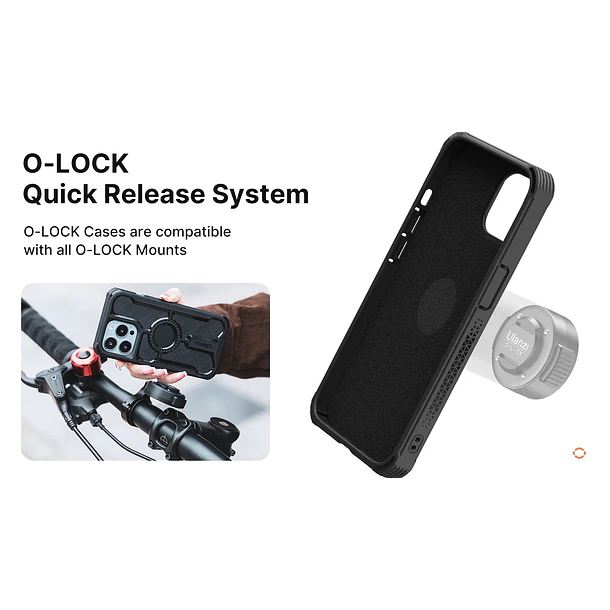 Ulanzi O-LOCK Carcasa Para iPhone 14 Pro Con Sistema de Montura O-Lock 5