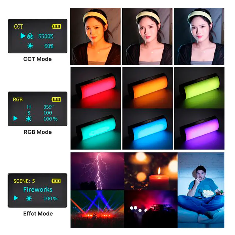 Ulanzi i-Light Luz Led Multiefecto 2