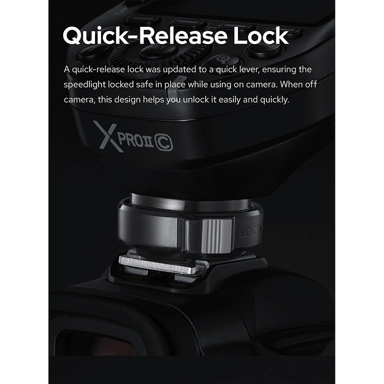 Godox XproIIN  Trigger TTL, HSS, Bluetooth Para Nikon 12