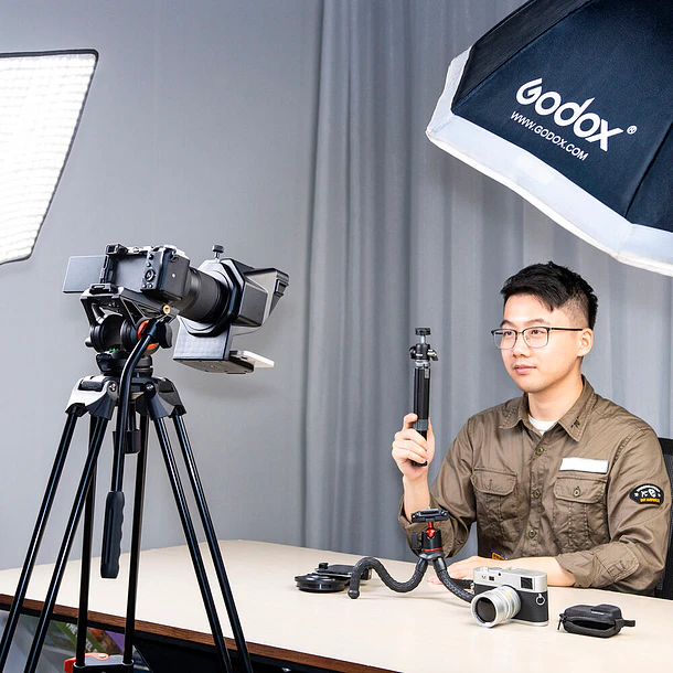 Ulanzi PT-15 Teleprompter Para Cámaras, Teléfonos y Accesorios 28