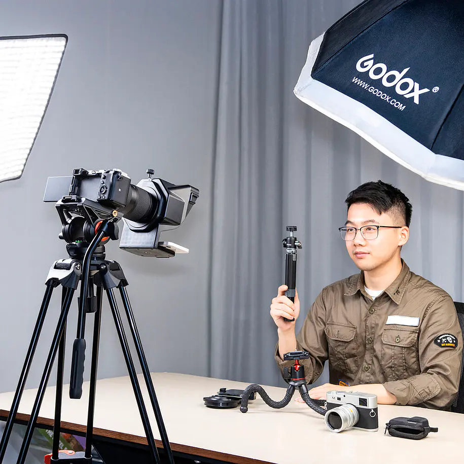 Ulanzi PT-15 Teleprompter Para Cámaras, Teléfonos y Accesorios 28