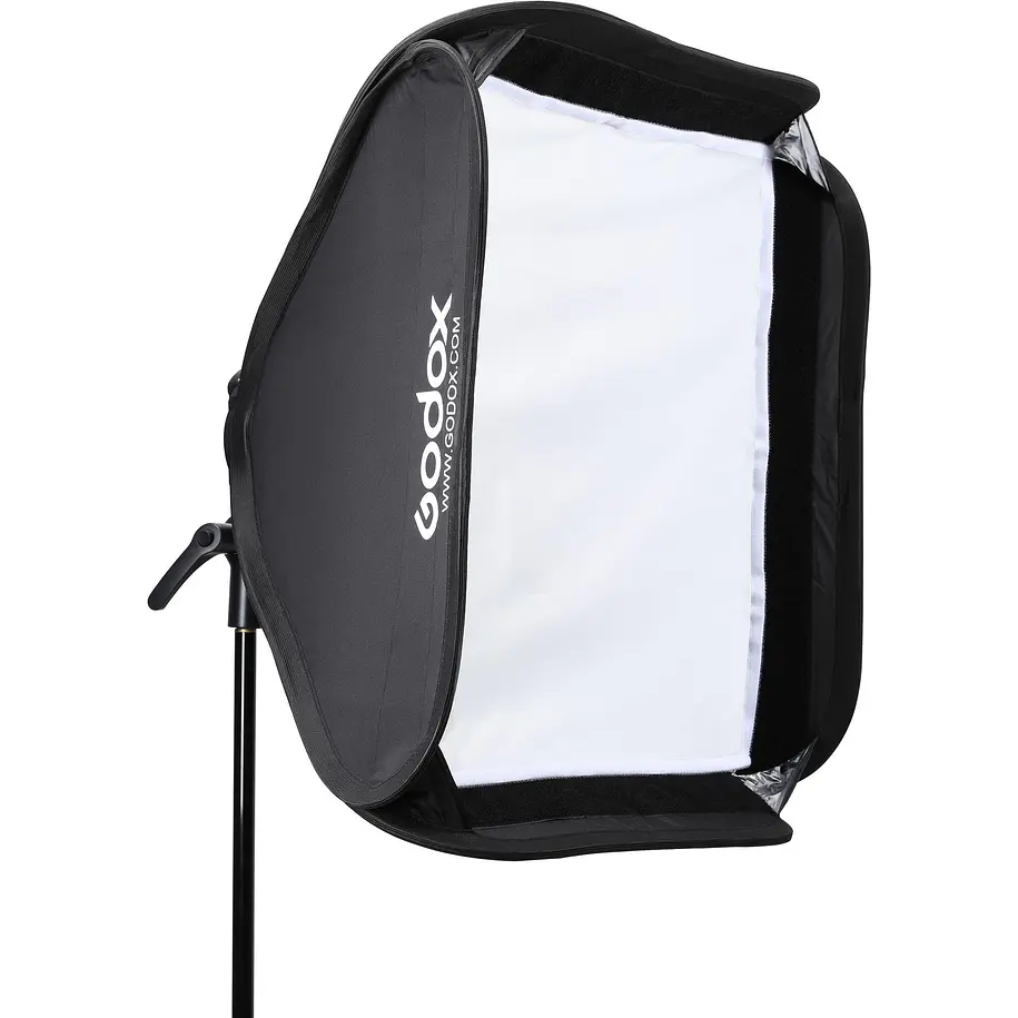 Godox Softbox 60x60 Con Grid+ Adaptador Bowens  Para Flash Cabeza Rectangular y Redonda 2