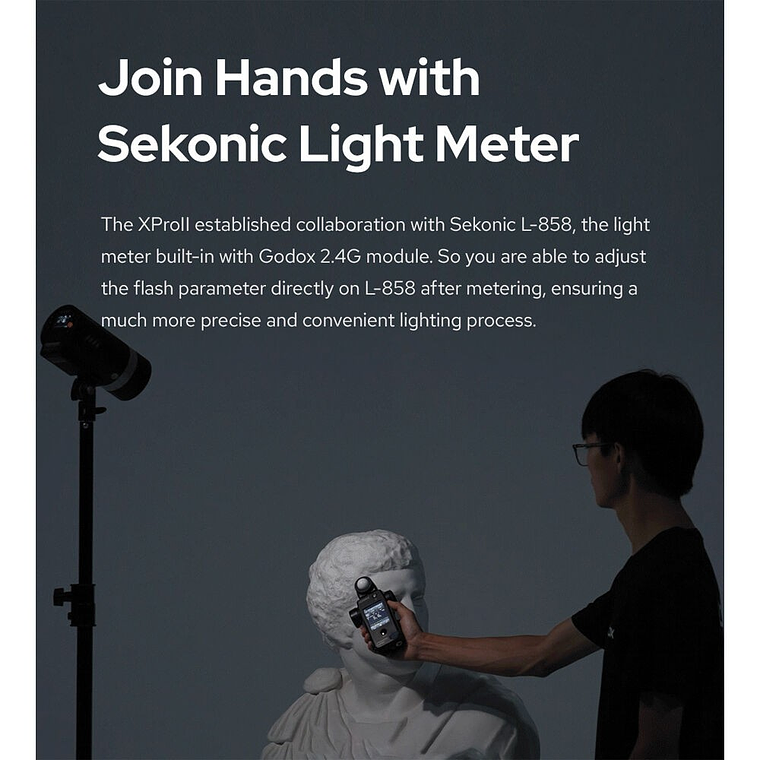 Godox XproIIS  Trigger TTL, HSS, Bluetooth Para Sony 9