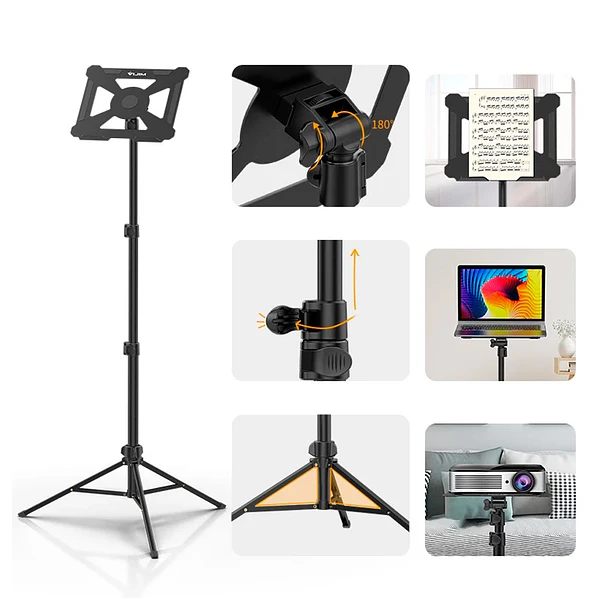VIJIM LT01 Soporte Para Proyectores, Computadores o Partituras Con Trípode 4