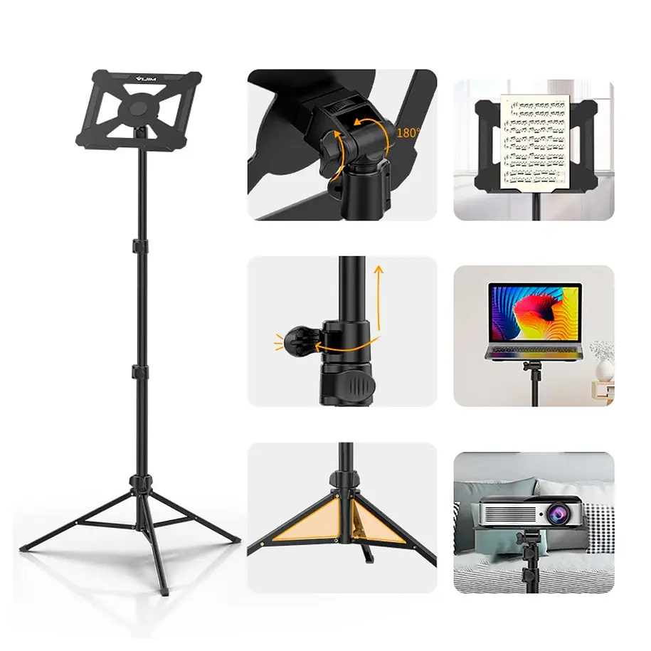 VIJIM LT01 Soporte Para Proyectores, Computadores o Partituras Con Trípode 4