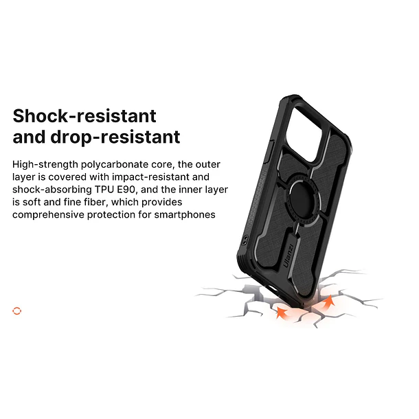 Ulanzi O-LOCK Carcasa Para iPhone 14 Pro Con Sistema de Montura O-Lock 9