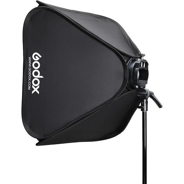 Godox Softbox 60x60 Con Grid+ Adaptador Bowens  Para Flash Cabeza Rectangular y Redonda 3