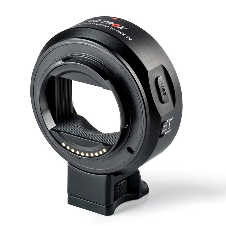 Viltrox EF-NEX IV  Adaptador para lentes de montura EF de Canon para cuerpo montura E de Sony 7