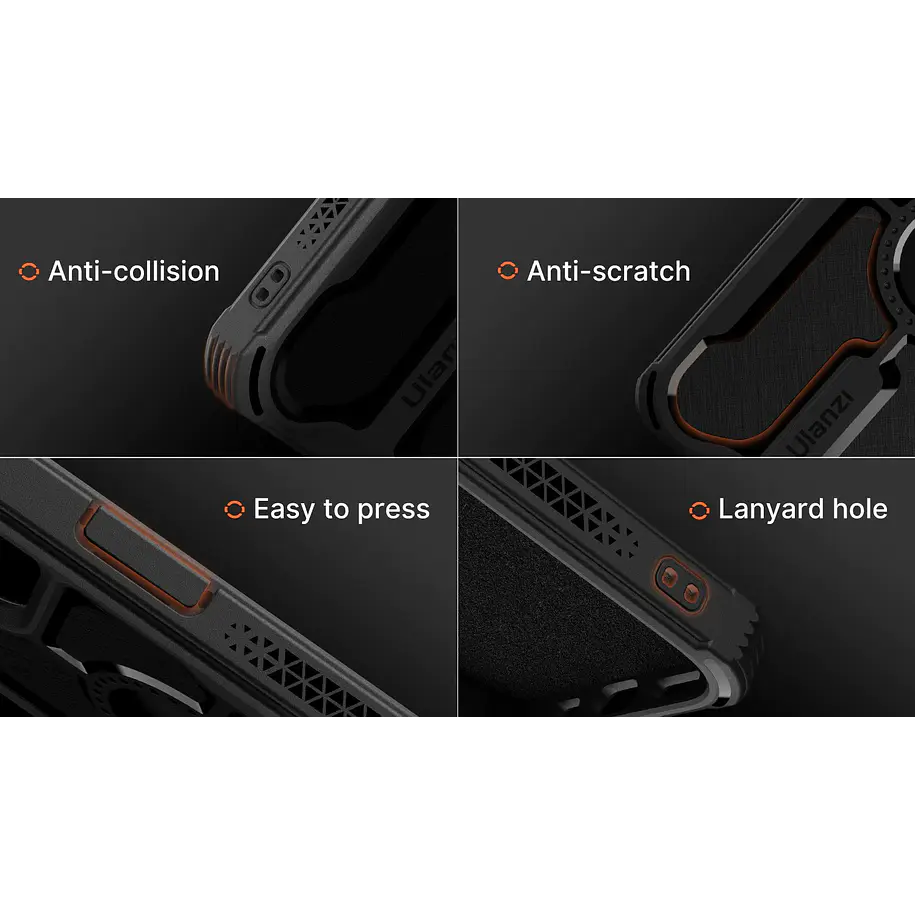 Ulanzi O-LOCK Carcasa Para iPhone 14 Pro Con Sistema de Montura O-Lock 10