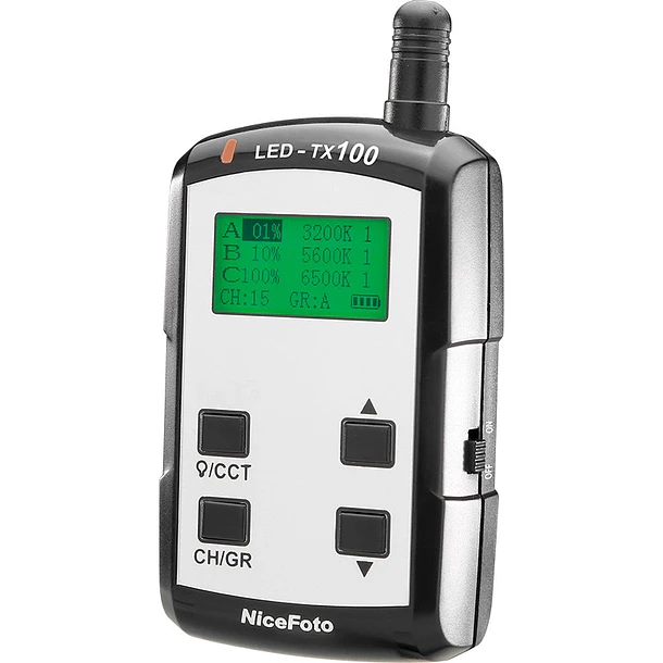 NiceFoto Transmisor y control LED-TX100 1