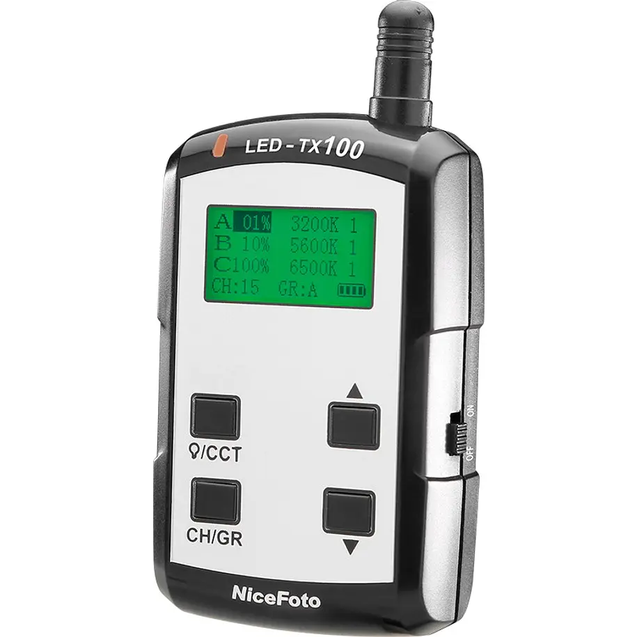 NiceFoto Transmisor y control LED-TX100 1