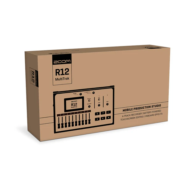 Zoom R12 Grabadora Multipistas y Controlador, 2 Entradas / 8 Pistas 9