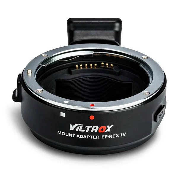 Viltrox EF-NEX IV  Adaptador para lentes de montura EF de Canon para cuerpo montura E de Sony 8