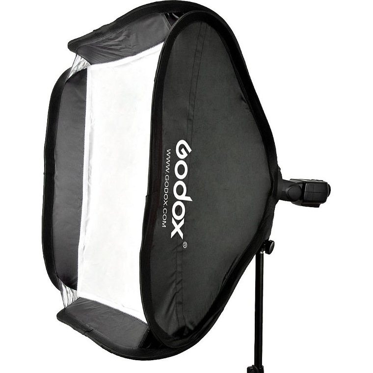 Godox SFUV8080 Softbox 80x80 + Adaptador Bowens Para Flash Speedlite 1