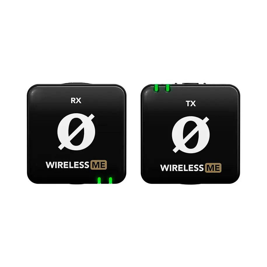 RODE Wireless ME Sistema de micrófono inalámbrico digital compacto (2,4 GHz, negro) 2