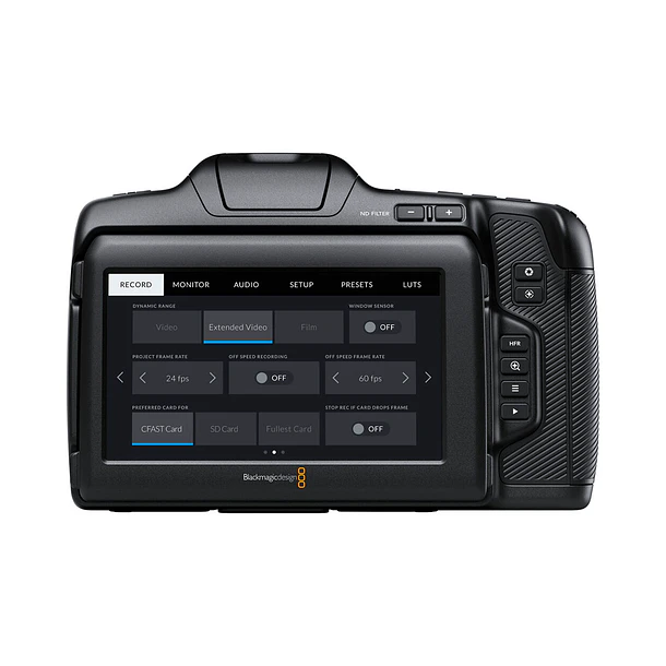 Blackmagic Design Pocket Cinema 6K PRO Cámara de Video (solo cuerpo) 6