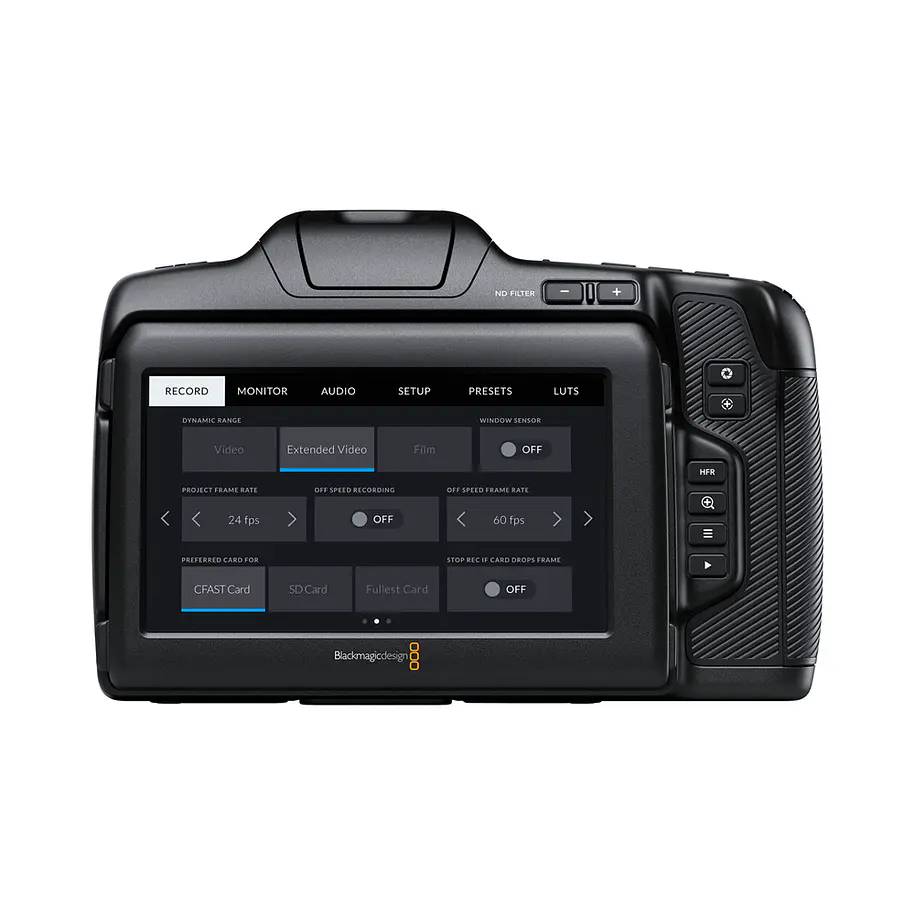 Blackmagic Design Pocket Cinema 6K PRO Cámara de Video (solo cuerpo) 6