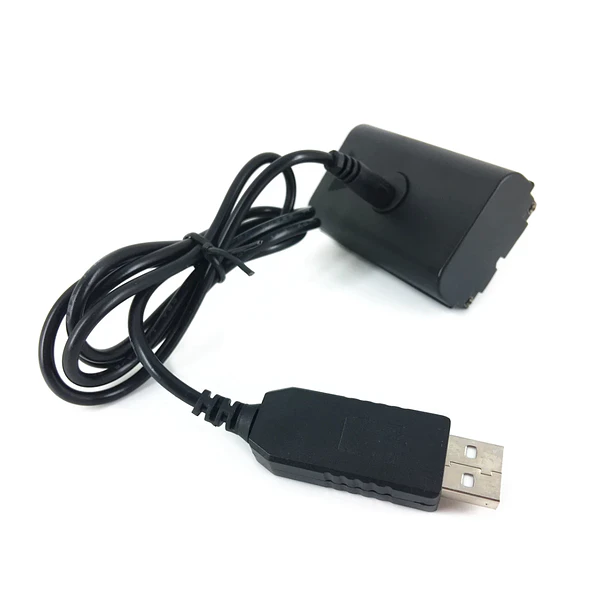 Fancier Adaptador de Batería Reemplaza a NP-F550 / NP-F970 / Np-F990 4
