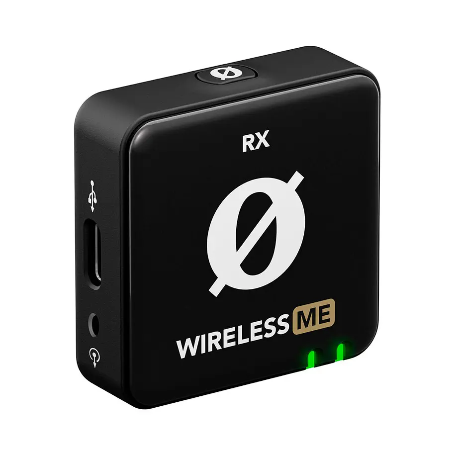 RODE Wireless ME Sistema de micrófono inalámbrico digital compacto (2,4 GHz, negro) 3