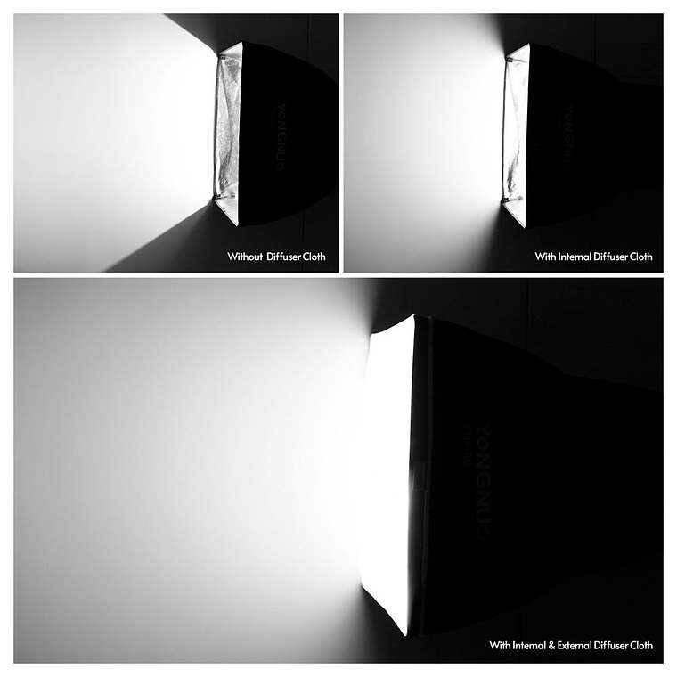 Yongnuo YN4-60 Softbox de 60x60 cm Montura Bowens 3