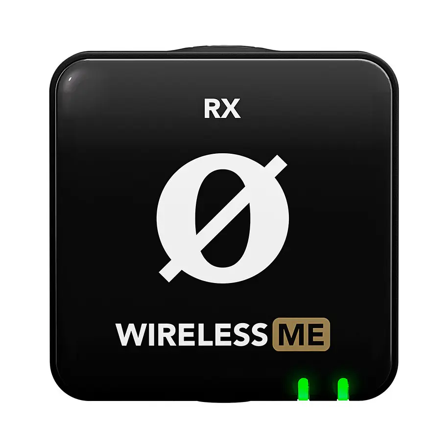 RODE Wireless ME Sistema de micrófono inalámbrico digital compacto (2,4 GHz, negro) 4