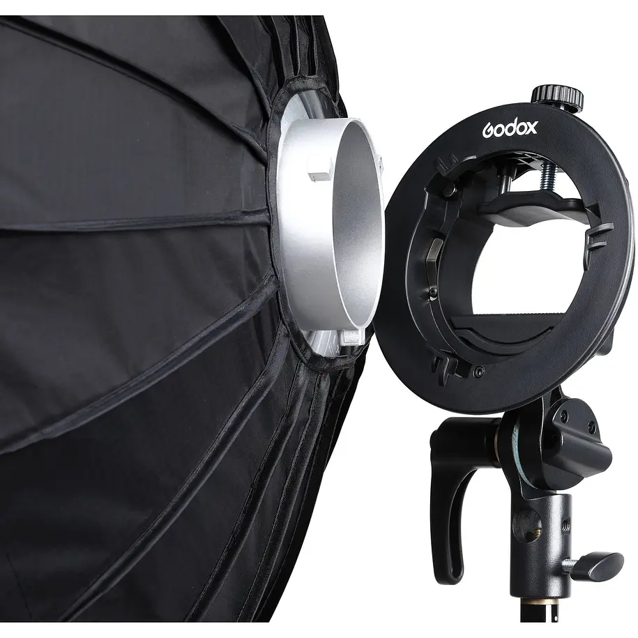 Godox Softbox 60x60 Con Grid+ Adaptador Bowens  Para Flash Cabeza Rectangular y Redonda 5