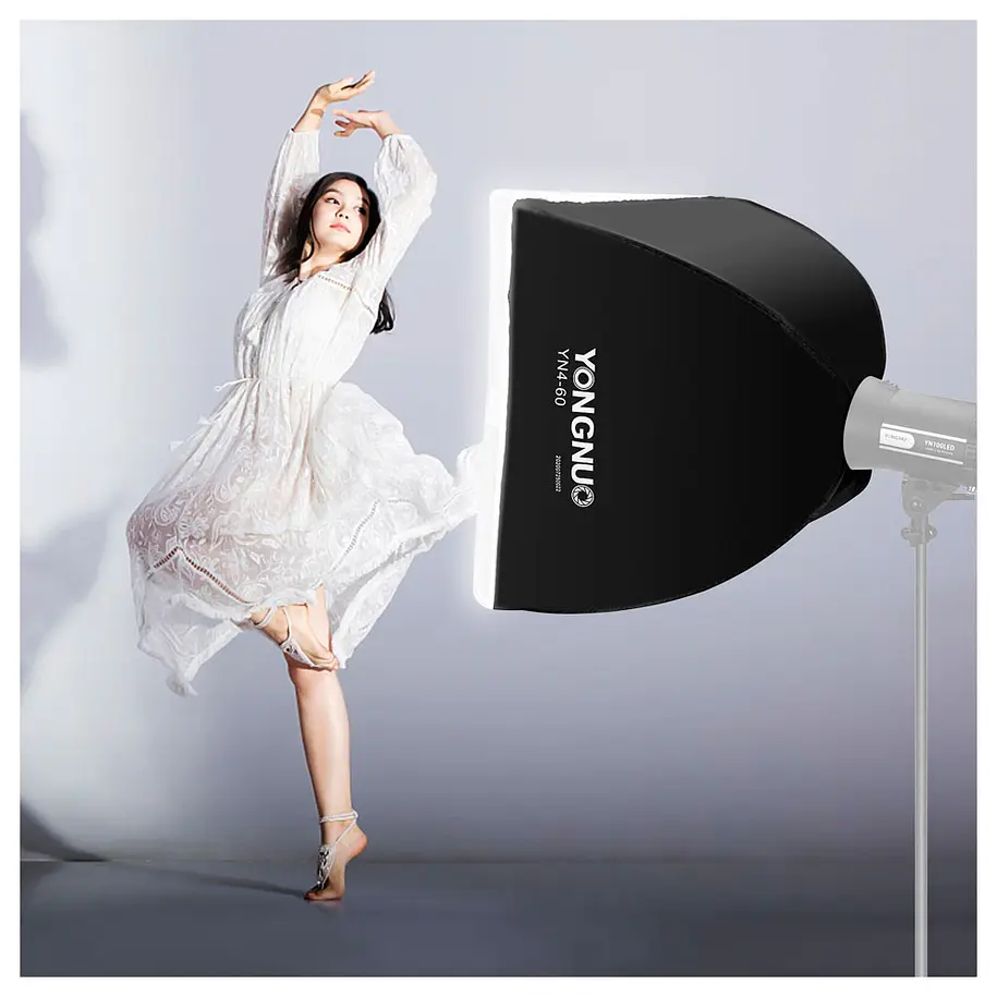 Yongnuo YN4-60 Softbox de 60x60 cm Montura Bowens 4