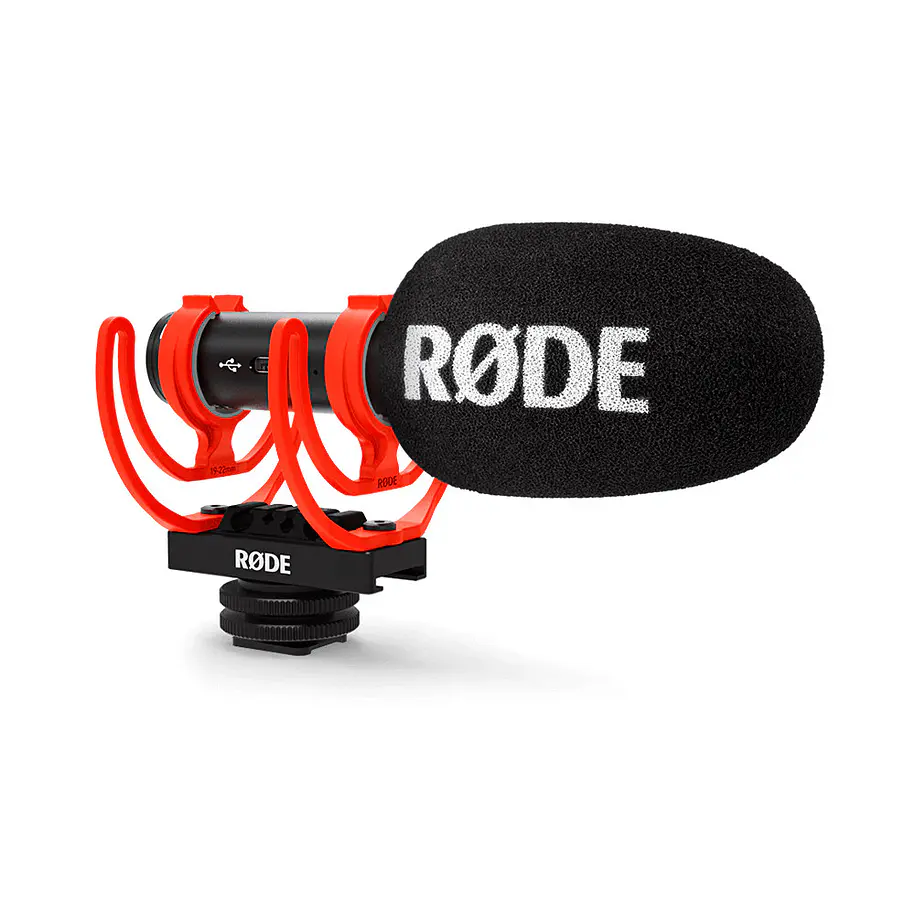 Rode VideoMic GO II Micrófono de escopeta ultracompacto analógico/USB para montaje en cámara 1
