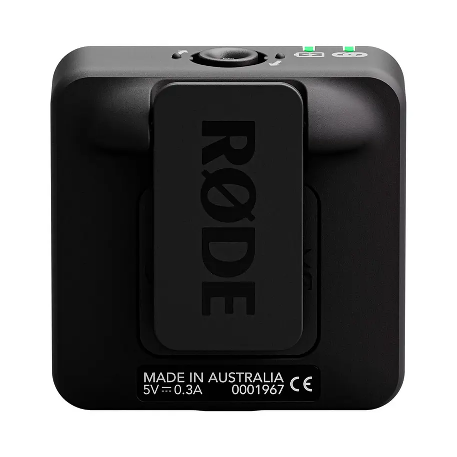 RODE Wireless ME Sistema de micrófono inalámbrico digital compacto (2,4 GHz, negro) 5