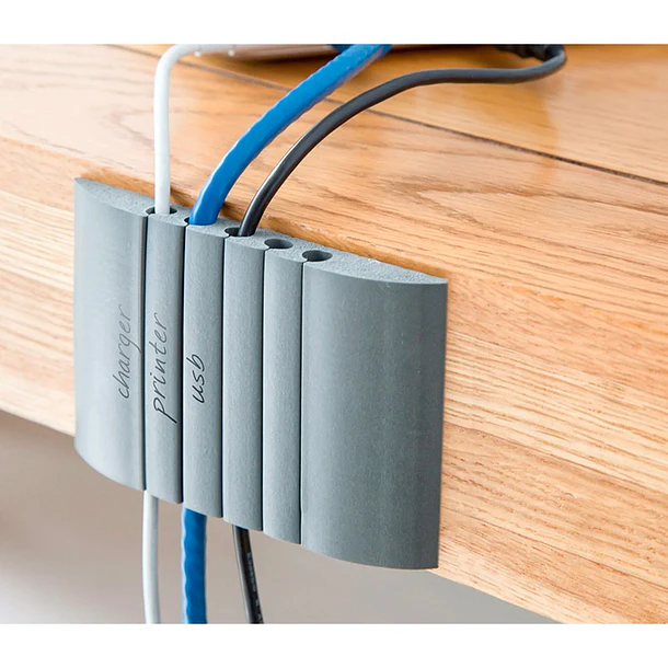 UT Wire UTW-CS04-GY Organizador Para Cables 7
