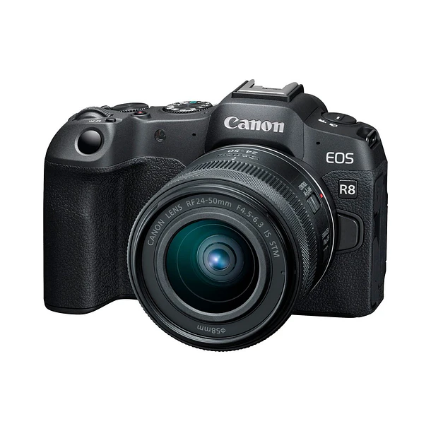 Canon EOS R8 con lente RF 24-50 mm f/4.5-6.3 IS STM Mirrorless 1