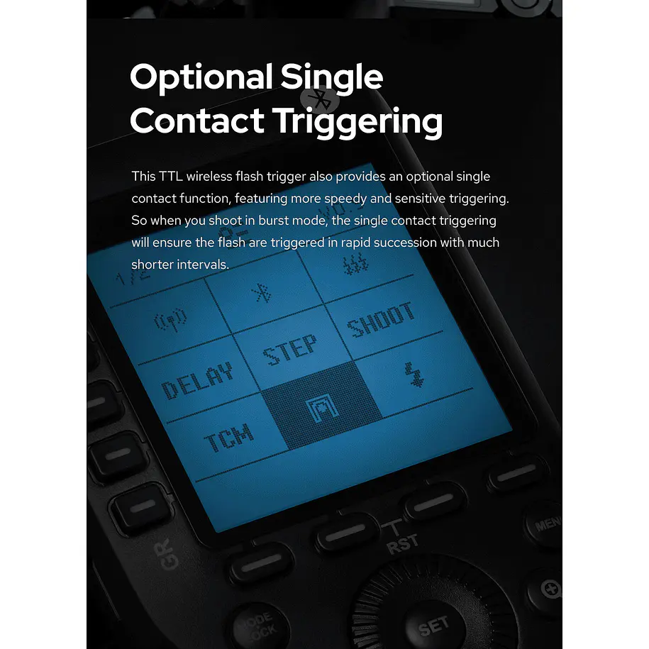 Godox XproIIF  Trigger TTL, HSS, Bluetooth Para Fujifilm 11