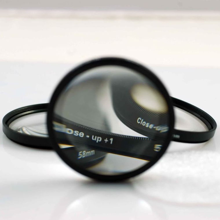 Fancier Close-Up Filtros 58mm Macro +1 +2 +4 +10 Con Estuche 2