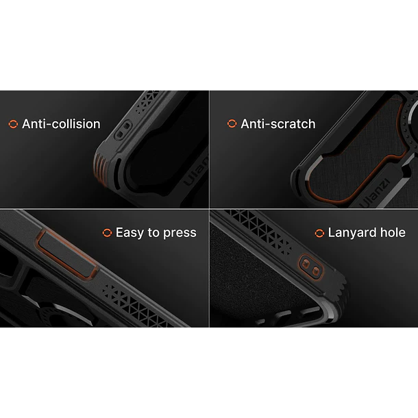 Ulanzi O-LOCK Carcasa Para iPhone 13 Con Sistema de Montura O-Lock 10