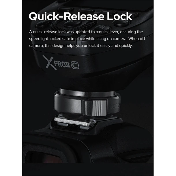Godox XproIIF  Trigger TTL, HSS, Bluetooth Para Fujifilm 12