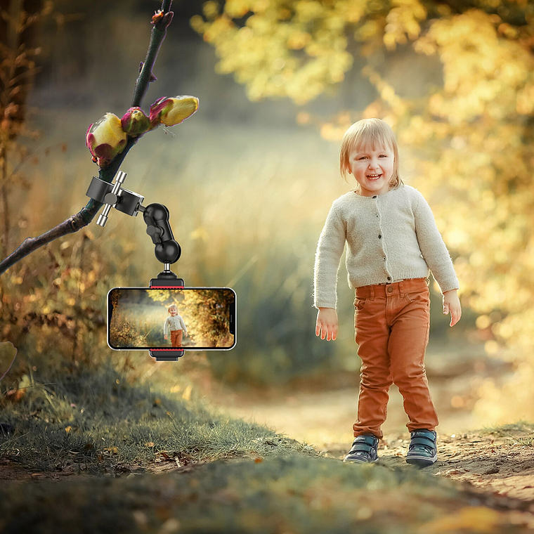 R093 Ulanzi Super Clamp Pinza Con Brazo Articulado 19