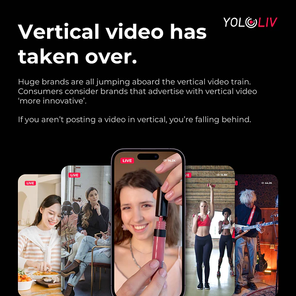 Yololiv Verticam 1080p Live Streaming Cámara PTZ  Vertical - Zoom Óptico 12X 8