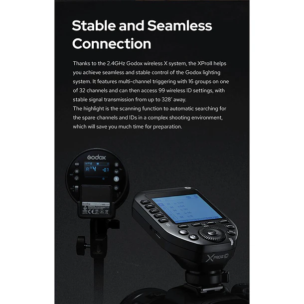 Godox XproIIF  Trigger TTL, HSS, Bluetooth Para Fujifilm 13