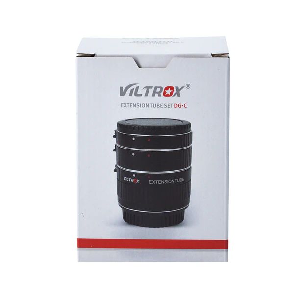 Viltrox DG-C Juego de tubos de extensión automática para Canon EF 3