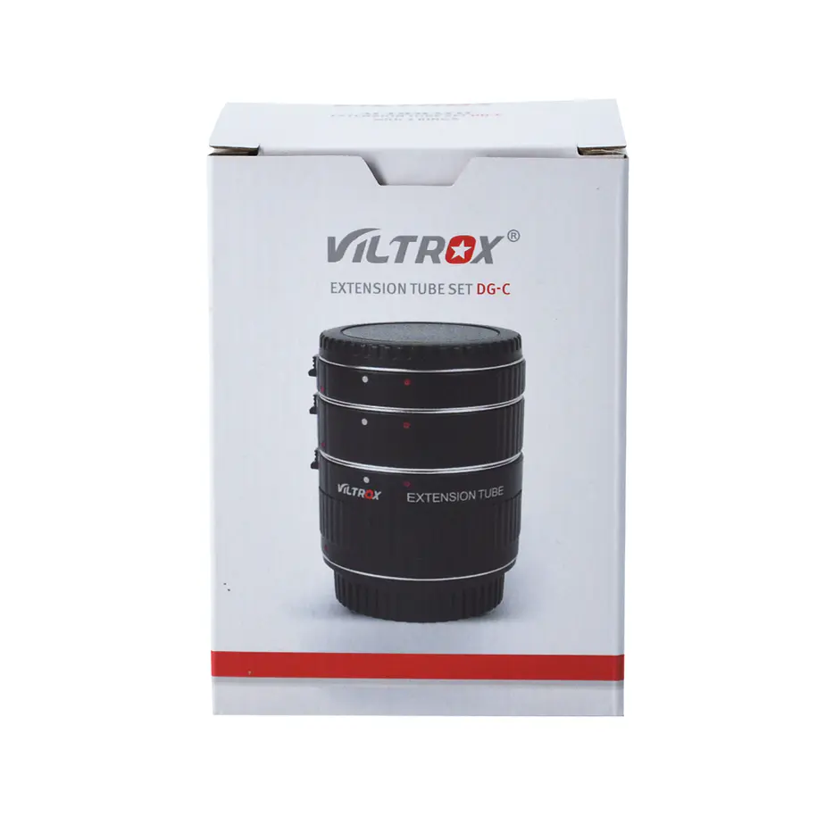 Viltrox DG-C Juego de tubos de extensión automática para Canon EF 3
