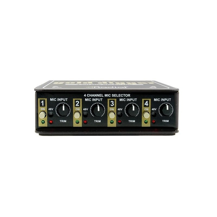Radial Gold Digger - Selector de micrófono de 4 canales 2
