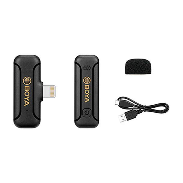 Boya BY-WM3T2-D1 Micrófono Inalámbrico Lightning 50 metros 2