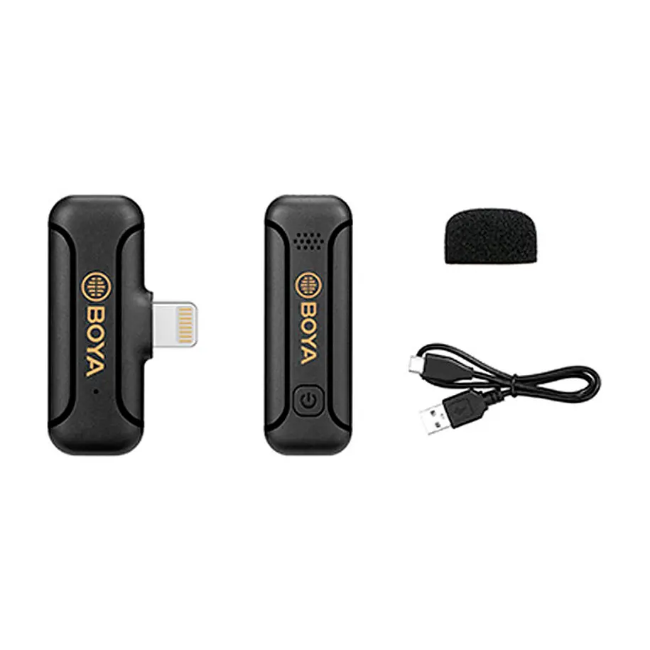 Boya BY-WM3T2-D1 Micrófono Inalámbrico Lightning 50 metros 2