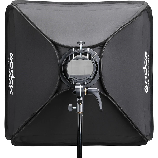 Godox Softbox 60x60 Con Grid+ Adaptador Bowens  Para Flash Cabeza Rectangular y Redonda 9