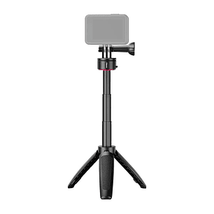 Ulanzi Go-Quick II Mini Trípode / Barra Selfie Para Cámaras Deportivas Con Galleta Magnética Desmontable