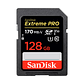 SanDisk 128GB Extreme PRO UHS-I SDXC 170 MB/s U3 V30 C10 - Miniatura 1