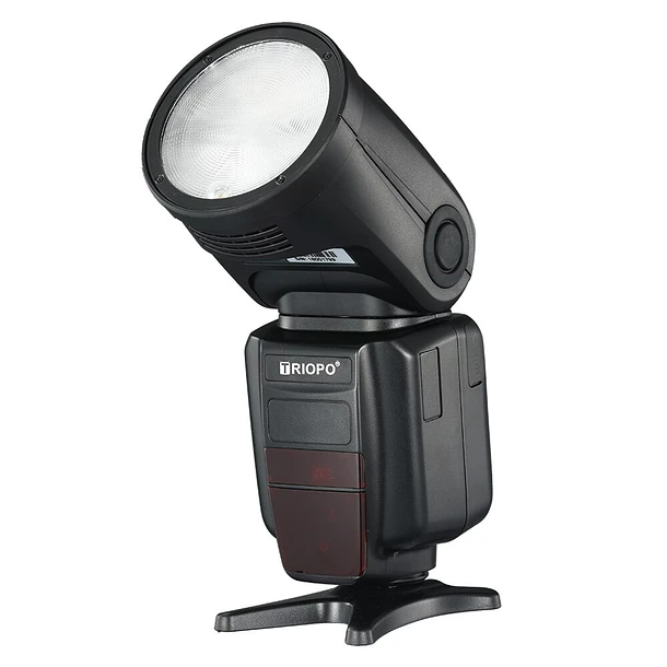 Triopo R1 Flash Cabeza Redonda, TTL, 2.4G, Para Canon Y Nikon 5