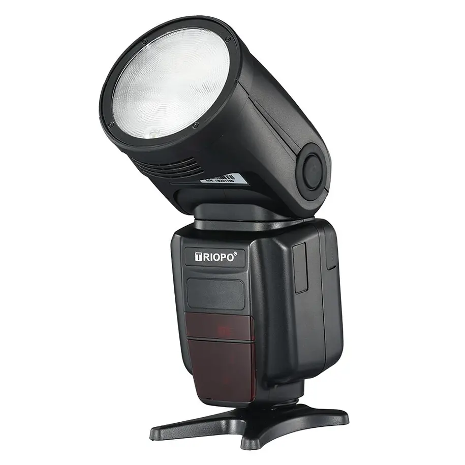 Triopo R1 Flash Cabeza Redonda, TTL, 2.4G, Para Canon Y Nikon 5